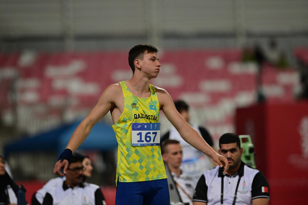 Kazakhstani athlete wins gold, sets record at Asian Youth Games
