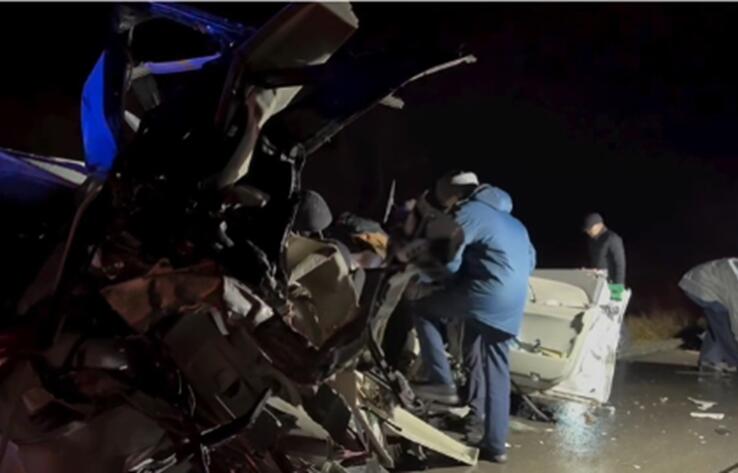 Пять человек погибли в ДТП на трассе Усть-Каменогорск - Риддер