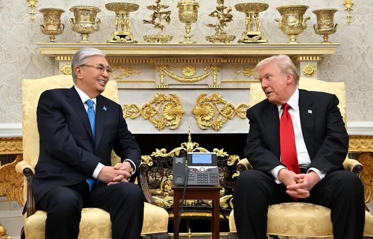 Tokayev holds talks with U.S. President 