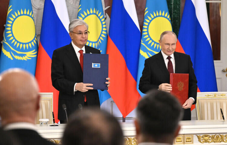 Kazakh, Russian Presidents agree on areas of cooperation