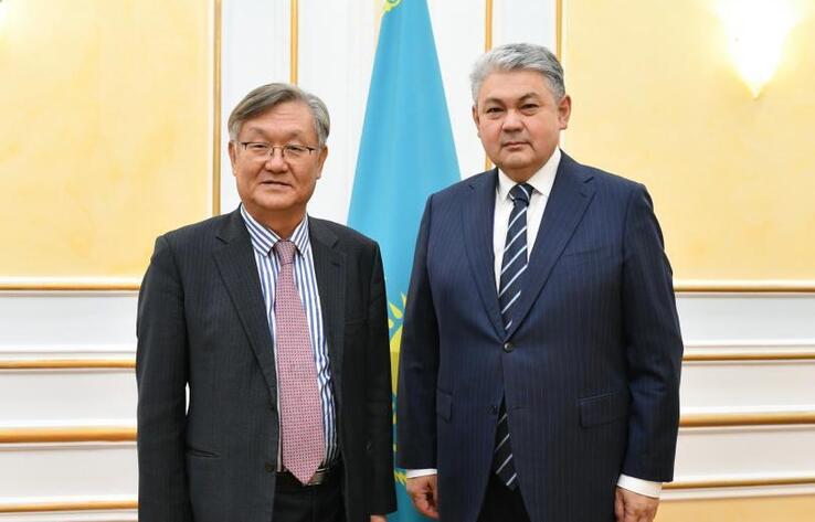 Kazakh Foreign Minister Hold a Meeting with the Special Envoy of the Minister of Foreign Affairs of South Korea