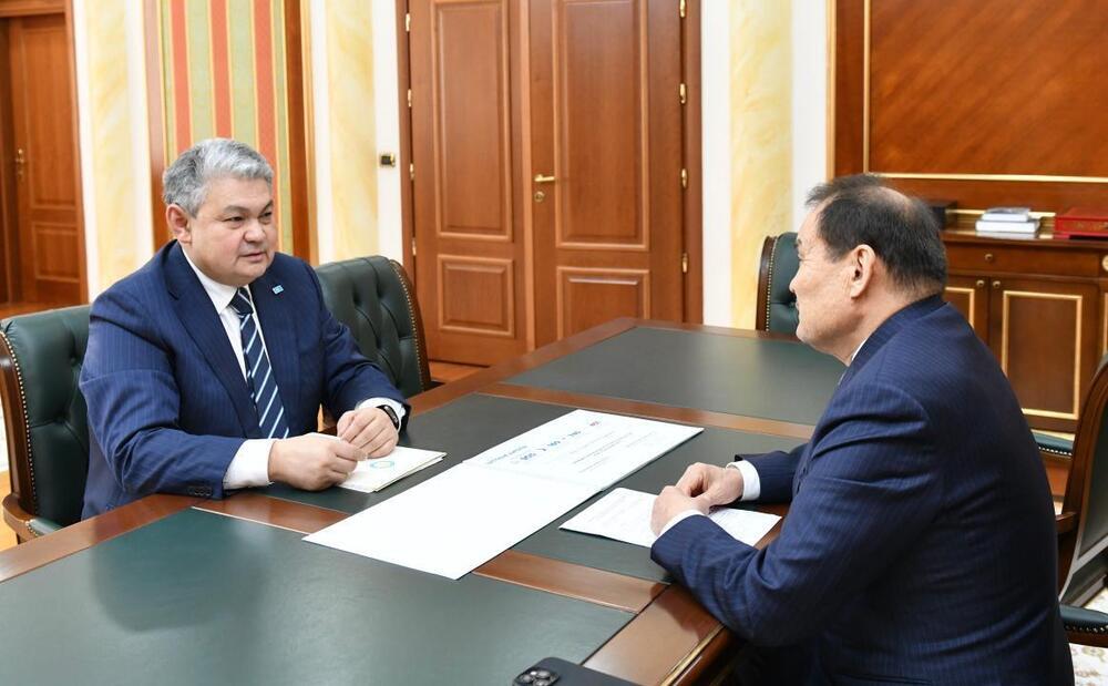 Discussions on Enhancing Further Cooperation with the Turkic Investment Fund Held at the Kazakh Foreign Ministry
