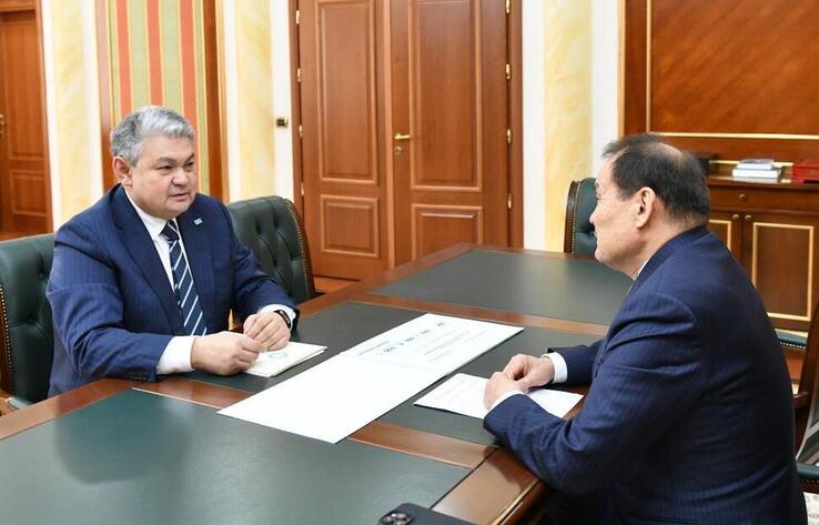 Discussions on Enhancing Further Cooperation with the Turkic Investment Fund Held at the Kazakh Foreign Ministry
