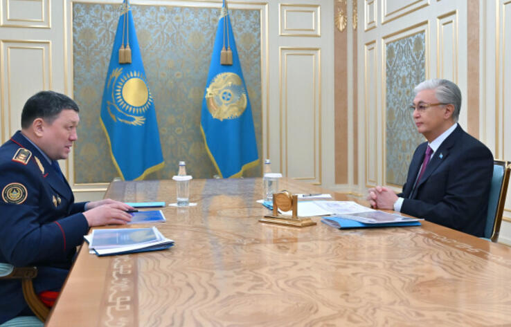 Мемлекет басшысы Ішкі істер министрі Ержан Сәденовті қабылдады