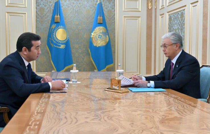 Президент Ауыл шаруашылығы министрі Айдарбек Сапаровты қабылдады