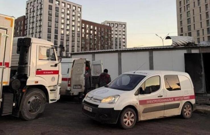 На левом берегу Астаны восстановили электроснабжение 