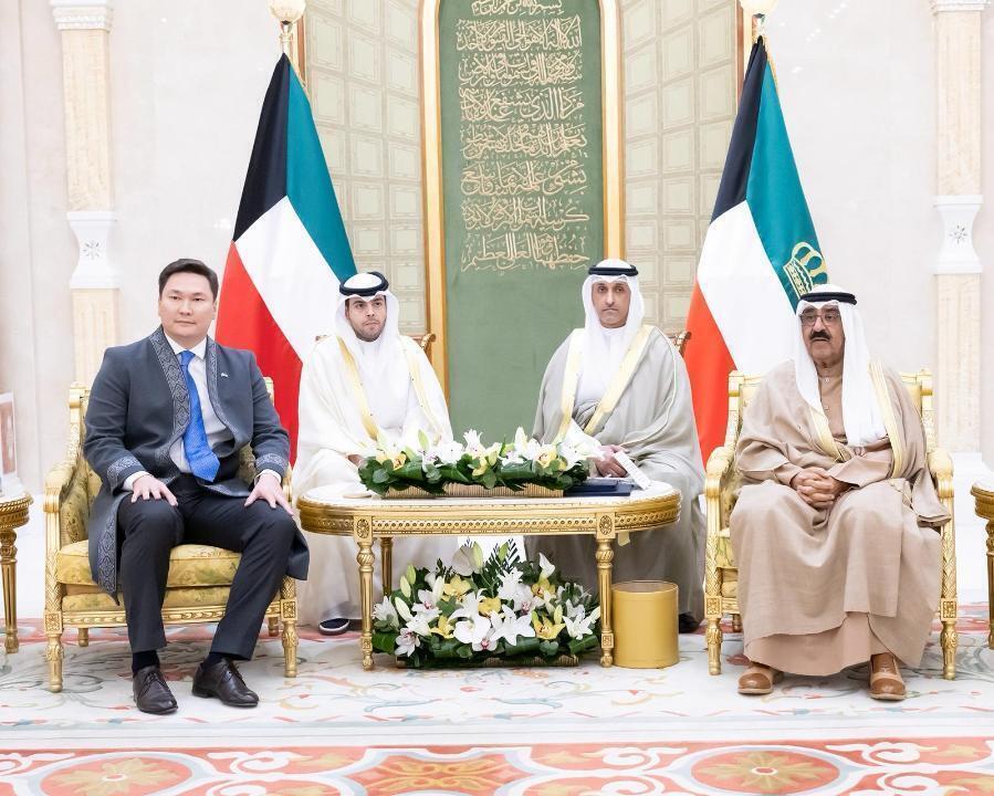 Қазақстан Елшісі Кувейт Әміріне сенім грамоталарын тапсырды