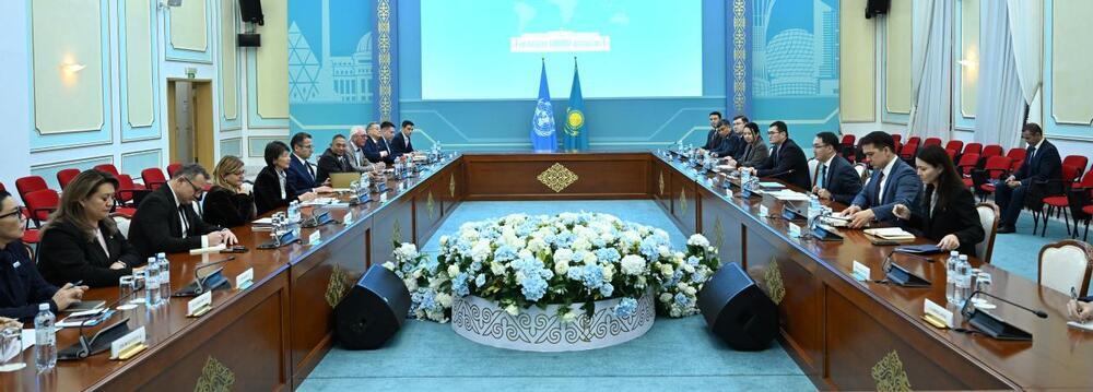 Joint Initiatives with the UN Discussed at the Foreign Ministry of Kazakhstan