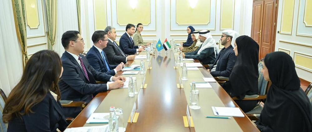 Kazakhstan and UAE Reaffirm Their Commitment to Further Strengthening Comprehensive Cooperation