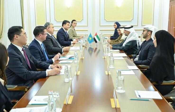 Kazakhstan and UAE Reaffirm Their Commitment to Further Strengthening Comprehensive Cooperation