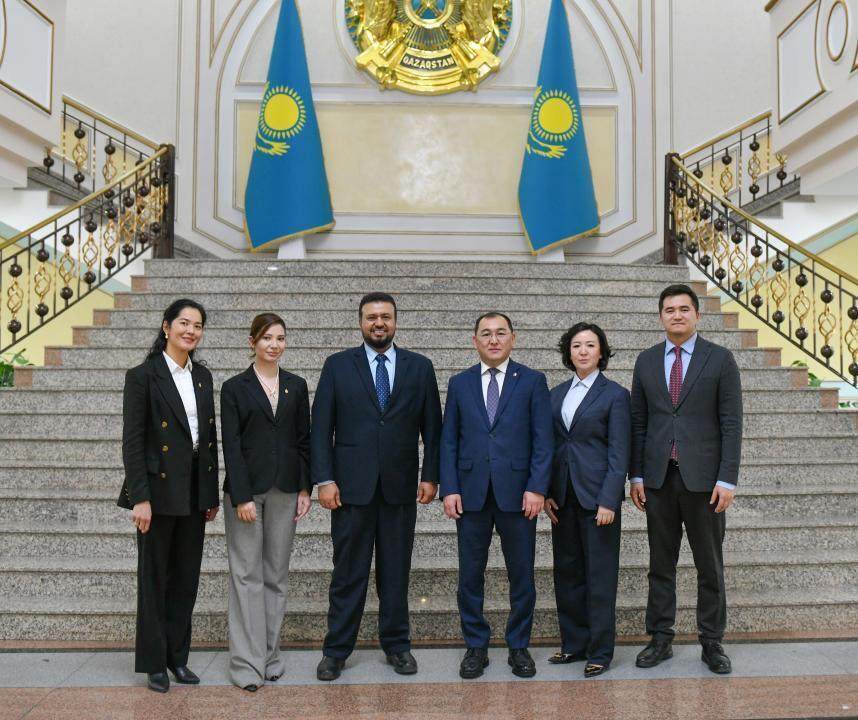 Meeting with a Representative of Al Jazeera was Held at the Kazakh Foreign Ministry