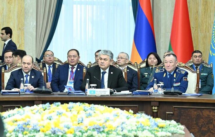 Қазақстан СІМ басшысы ҰҚШҰ Сыртқы істер министрлері кеңесі, Қорғаныс министрлері кеңесі және Қауіпсіздік кеңестерінің хатшылары комитетінің бірлескен отырысына қатысты