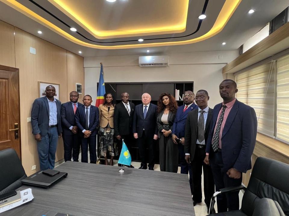 Prospects for Kazakh-Congolese Relations Discussed in Kinshasa