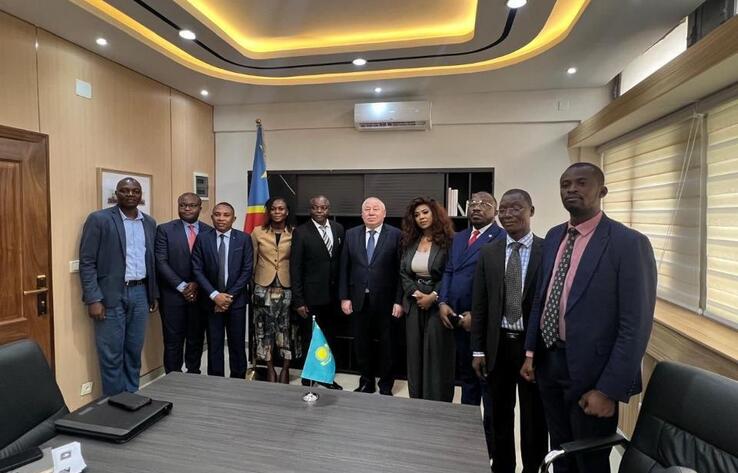 Prospects for Kazakh-Congolese Relations Discussed in Kinshasa