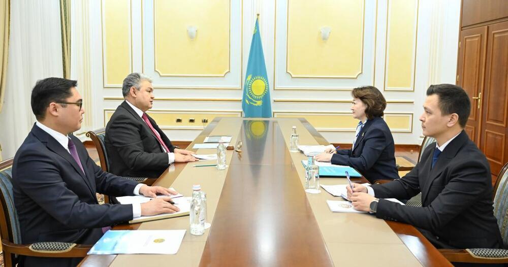 Ермек Кошербаев провел встречу с главой Фонда тюркской культуры и наследия