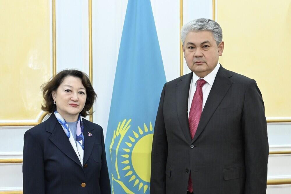 Қазақстан Сыртқы істер министрі Түркі мәдениеті мен мұрасын сақтау қорының басшысымен кездесу өткізді