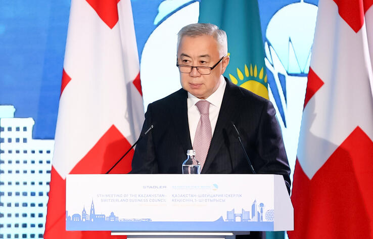 Серік Жұманғарин Қазақстан-Швейцария іскерлік кеңесінің V отырысын ашты
