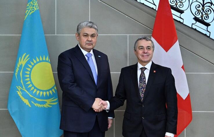 Казахстан и Швейцария нацелены на дальнейшее расширение партнерства