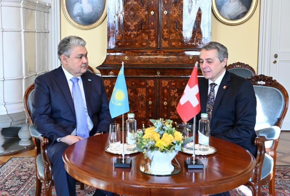 Қазақстан мен Швейцария ынтымақтастықты одан әрі кеңейтуге ниетті