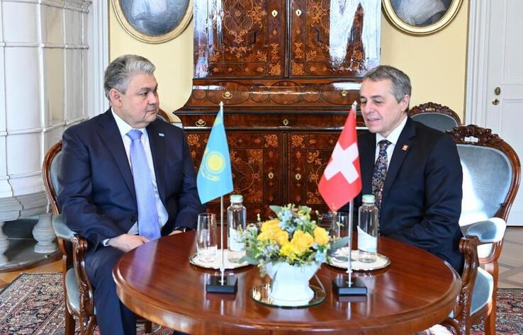 Қазақстан мен Швейцария ынтымақтастықты одан әрі кеңейтуге ниетті