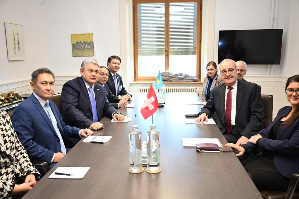 Қазақстан СІМ басшысы Швейцария вице-президентімен келіссөздер өткізді