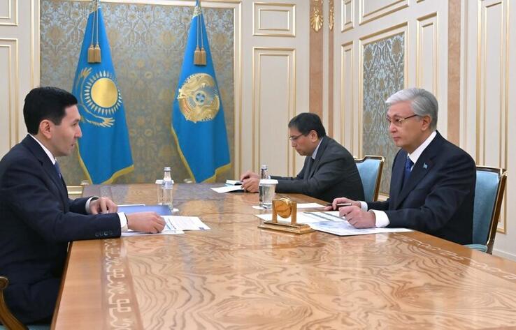 Президент "Самұрық-Қазына" акционерлік қоғамының басқарма төрағасы Нұрлан Жақыповты қабылдады