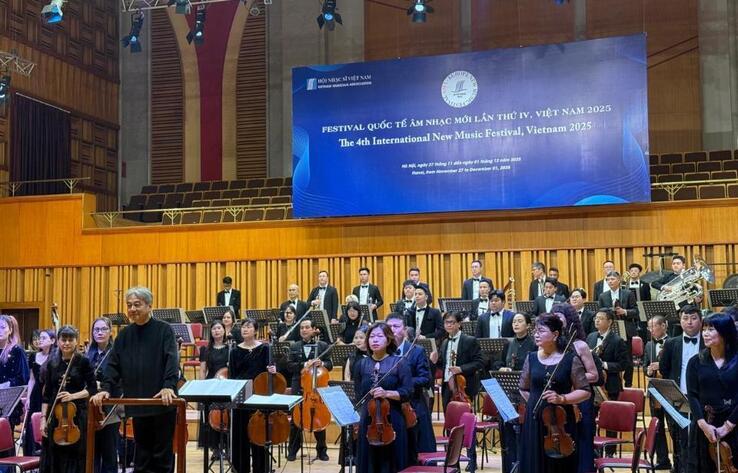 The Symphony "Astana" was Successfully Presented in Vietn