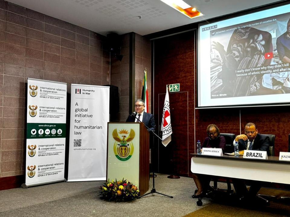 Қазақстан Оңтүстік Африка елдері мен Үнді мұхитының арал мемлекеттері өңірінде халықаралық гуманитарлық құқық қағидаттарына бейілділігін растады