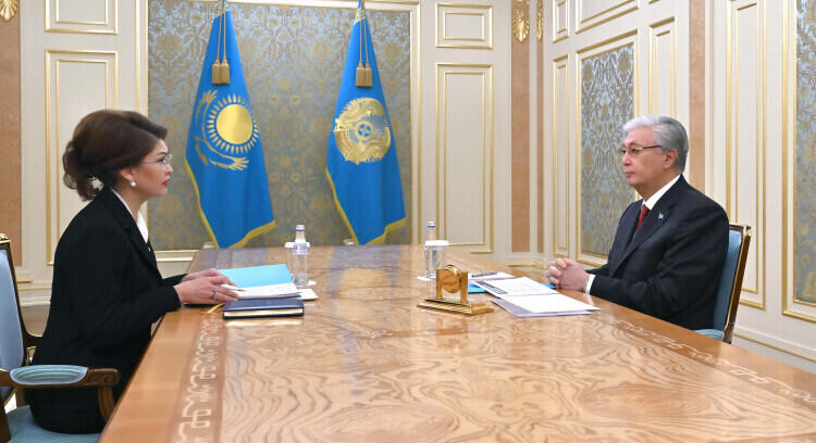Мемлекет басшысы Премьер-министрдің орынбасары - Мәдениет және ақпарат министрі Аида Балаеваны қабылдады