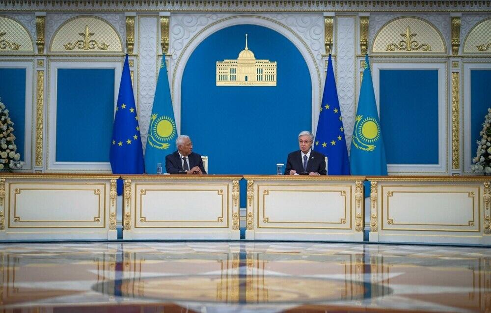 Токаев и Кошта выступили с совместным заявлением 