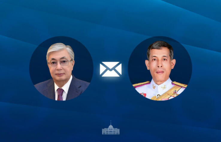 Kazakh President extends National Day greetings to King of Thailand
