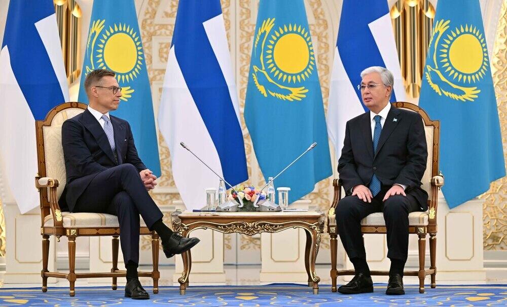 Kazakh President congratulates Finland’s President on Independence Day