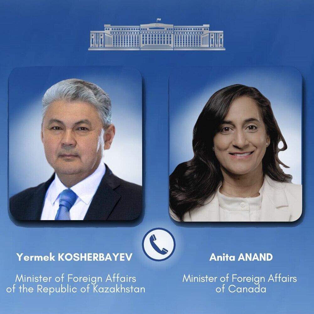 Foreign Ministers of Kazakhstan and Canada Confirmed Commitment to Strengthening Partnership