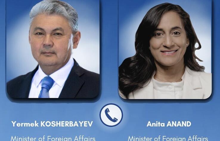Главы МИД Казахстана и Канады подтвердили курс на укрепление партнерства
