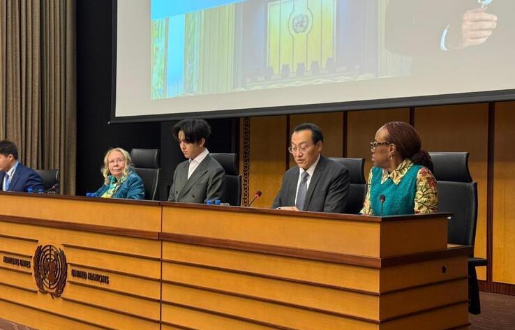 Kazakh Room Reopened at the Palais des Nations in Geneva