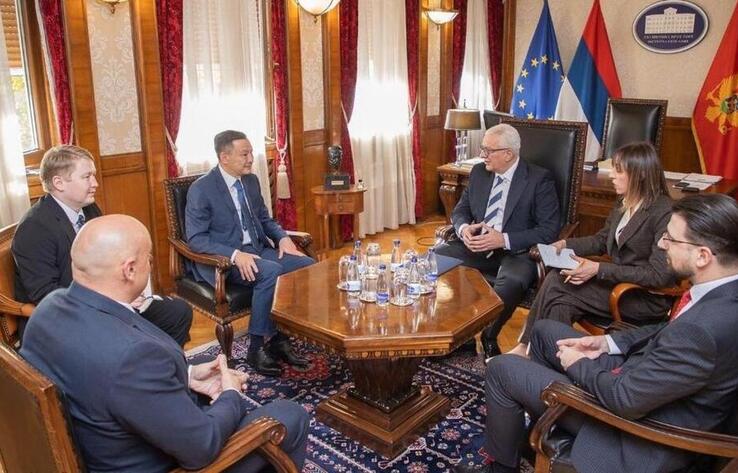 Kazakhstan and Montenegro Expand Interparliamentary Relations