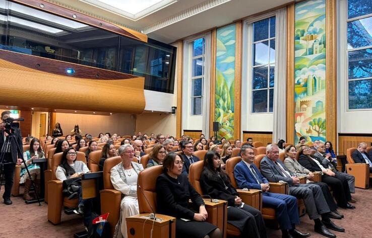 Открытие зала "Казахстан" состоялось во Дворце наций в Женеве 