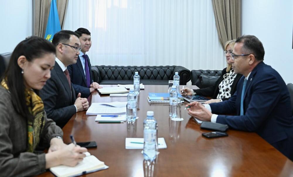 Казахстан и ВОЗ обсудили укрепление системы здравоохранения и подготовку специалистов 