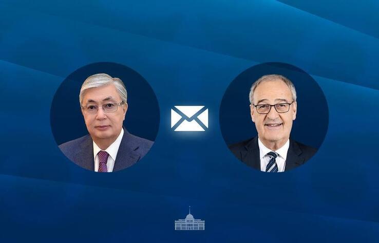 Токаев поздравил вновь избранного президента Швейцарии
