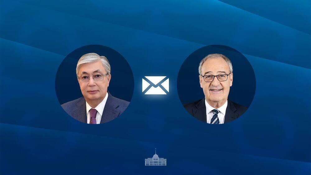 Tokayev congratulates Guy Parmelin on his election as President of Switzerland