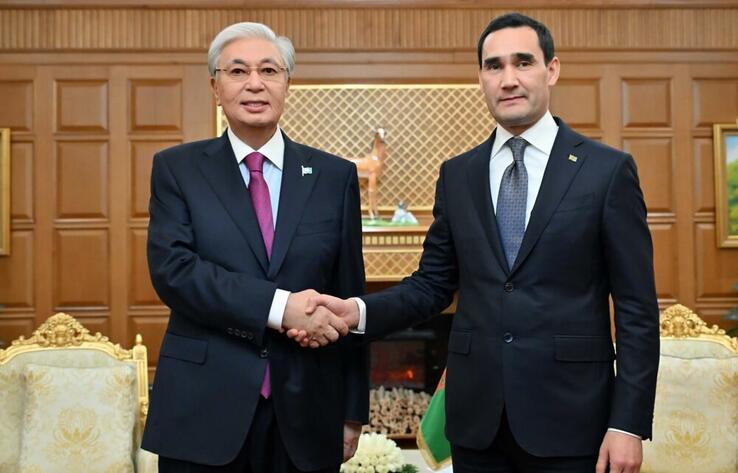 Мемлекет басшысы Түрікменстан Президентімен кездесу өткізді