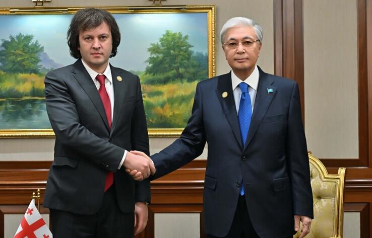 Мемлекет басшысы Грузия Премьер-министрімен кездесу өткізді