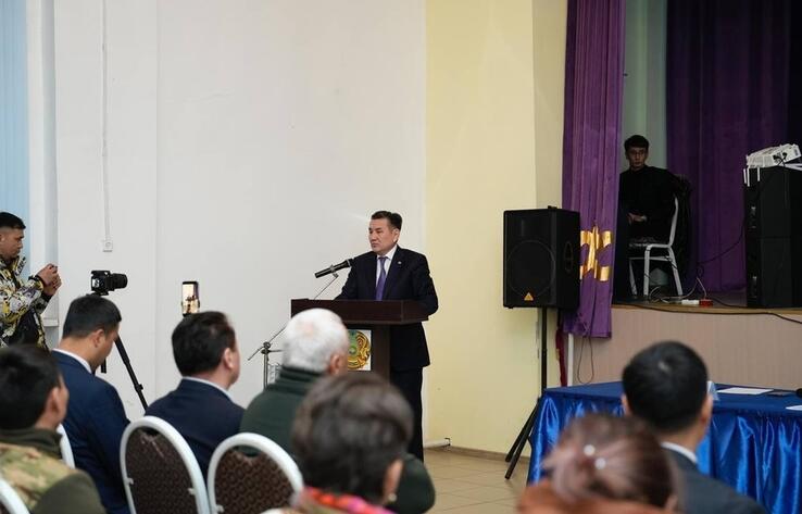 Аким Восточно-Казахстанской области встретился с жителями Маралды
