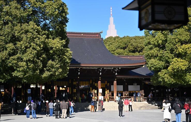 President of Kazakhstan Visits Meiji Jingu Shrine
