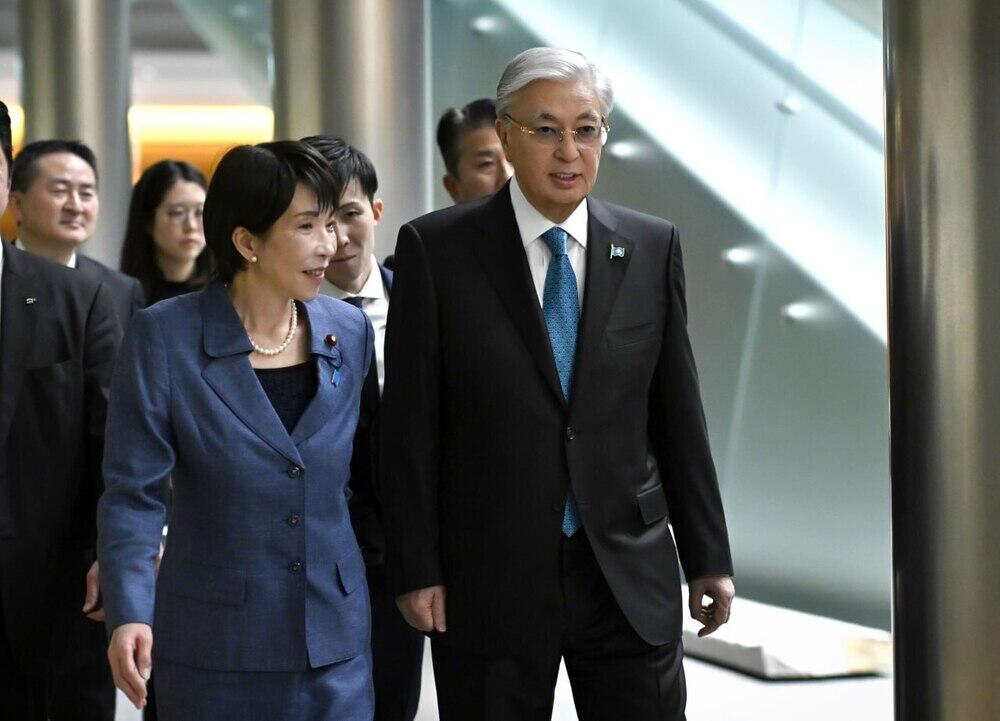 President of Kazakhstan Holds Talks with Prime Minister of Japan Sanae Takaichi