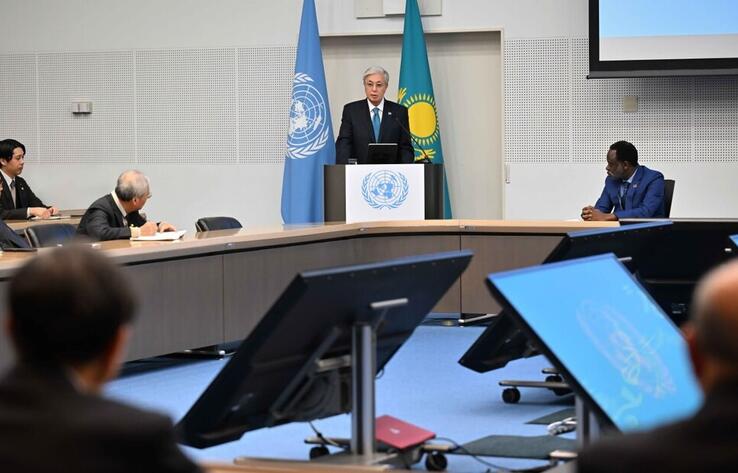 President of Kazakhstan Delivers Lecture at United Nations University