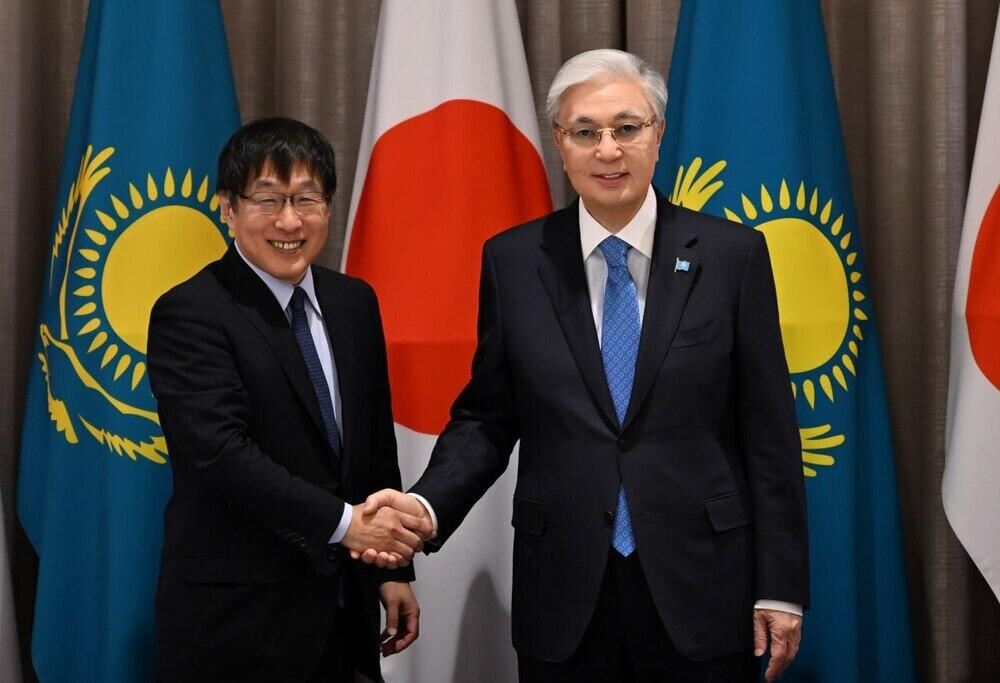 Мемлекет басшысы Жапония металл және энергетикалық қауіпсіздік жөніндегі ұйымының (JOGMEC) төрағасы Ичиро Такахаруды қабылдады