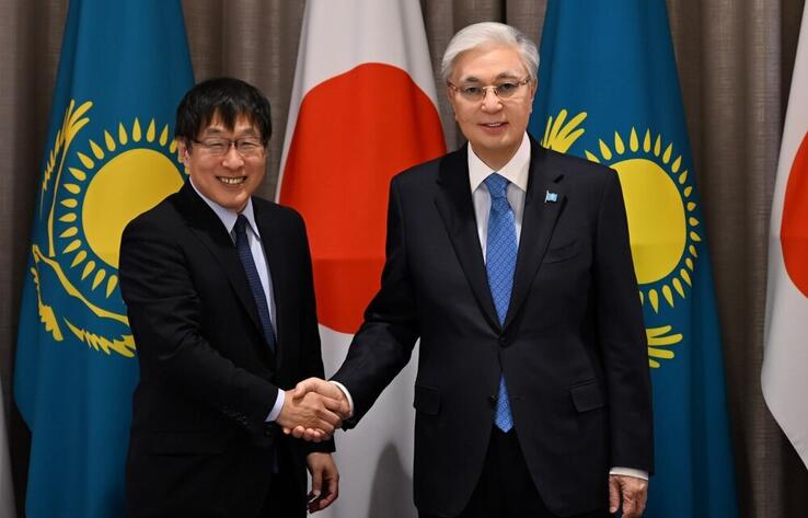 Мемлекет басшысы Жапония металл және энергетикалық қауіпсіздік жөніндегі ұйымының (JOGMEC) төрағасы Ичиро Такахаруды қабылдады