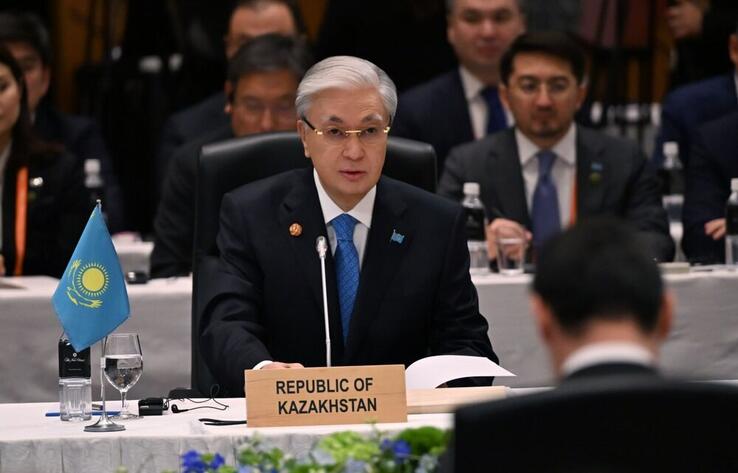 Токаев выступил на первом саммите диалога "Центральная Азия - Япония"