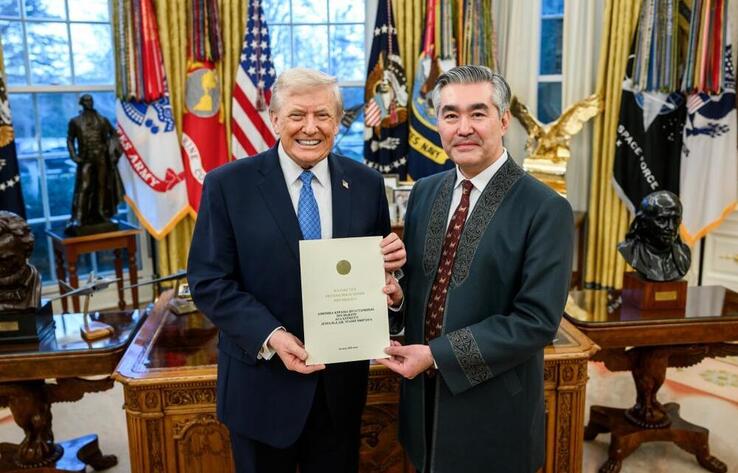 Ambassador of Kazakhstan Presents Credentials to the President of the United States